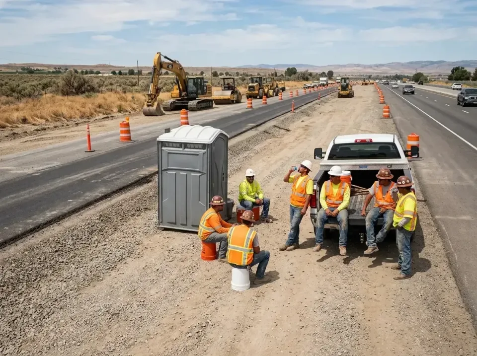 highway-road-construction-crew-007 — frequently asked questions, Porta Potty and Restroom Rentals in Eagle Pass, TX
